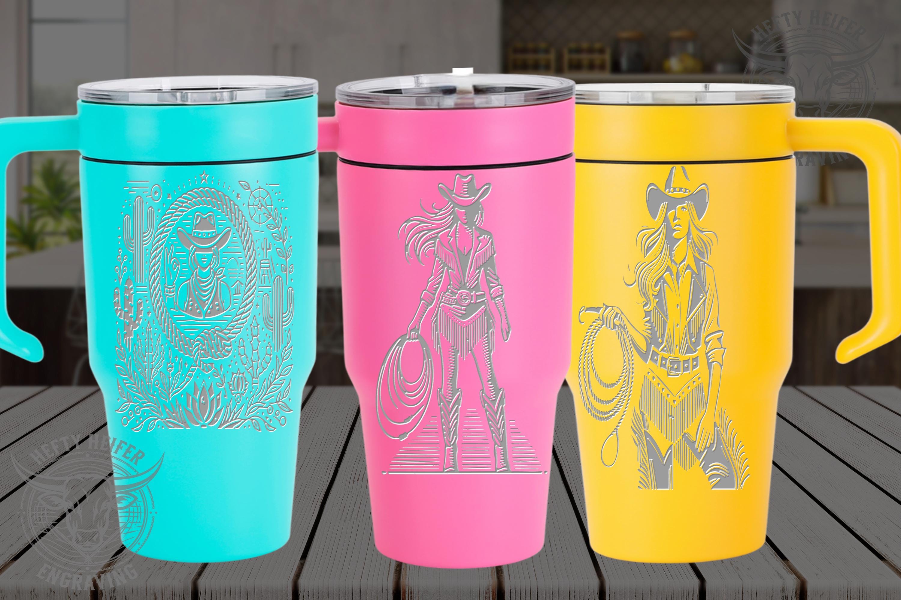 30 oz Cowgirl Tumbler | Rodeo Cowgirl Gift |