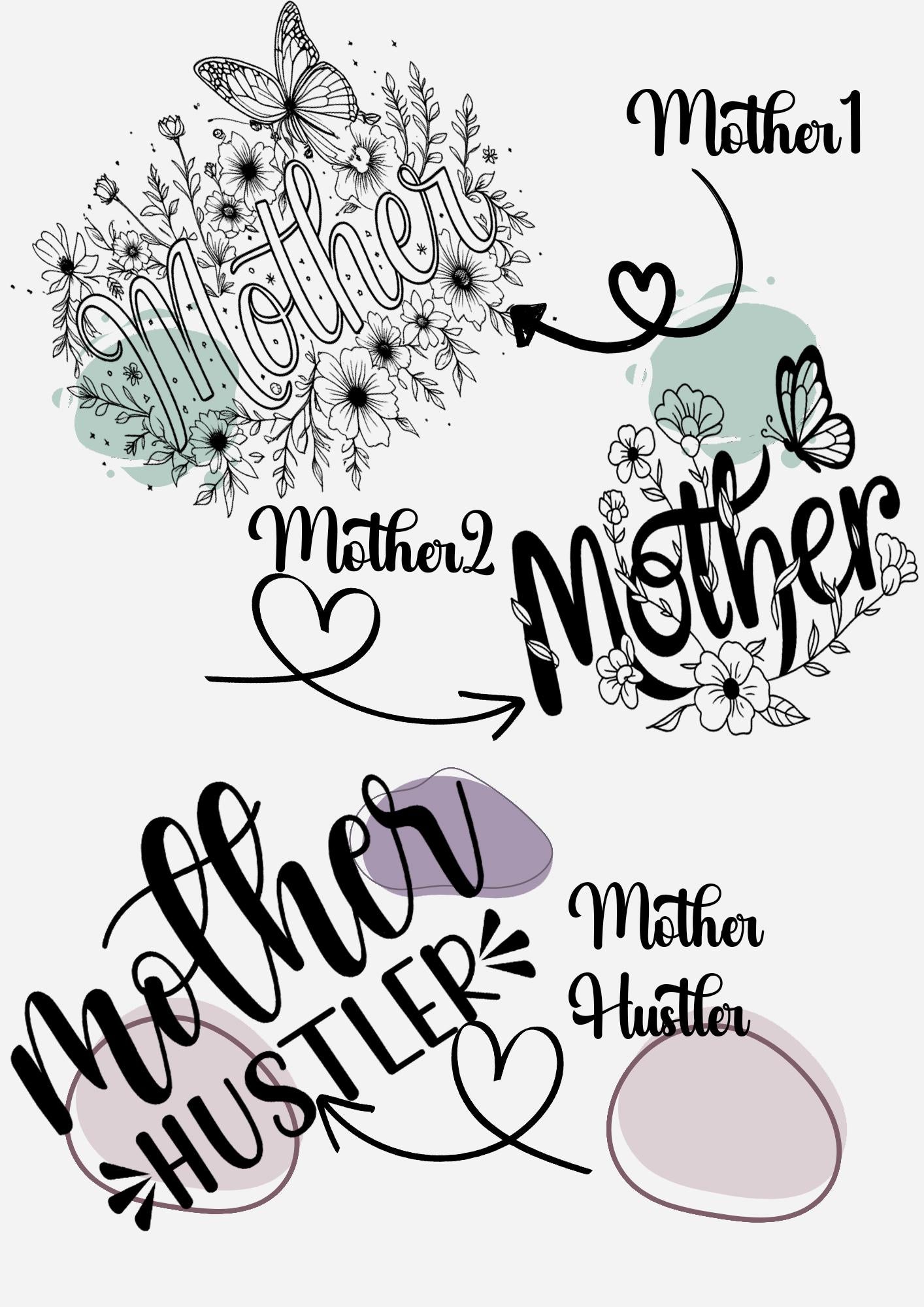 40 oz Floral Butterfly Mother Tumbler – Laser Engraved Travel Mug for Mom